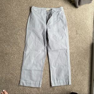 Madewell Slim Emmett Wide Leg Crop